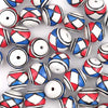 Round Blue Red Ball Bead-Beads & Buttons-Siesta Crafts