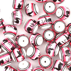 Pink Desert Scene Ball Bead-Beads & Buttons-Siesta Crafts