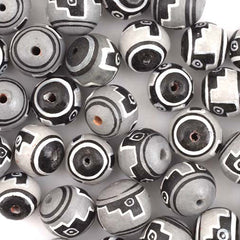 Grey Step Ball Bead-Beads & Buttons-Siesta Crafts