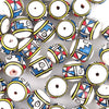 Colour Cross Ball Bead-Beads & Buttons-Siesta Crafts