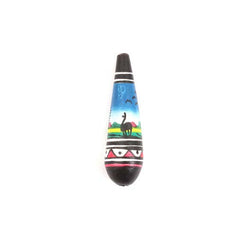 Blue Desert Scene Tear Drop Bead-Beads & Buttons-Siesta Crafts