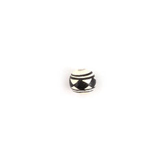 Mini Black and White Ball Bead-Beads & Buttons-Siesta Crafts
