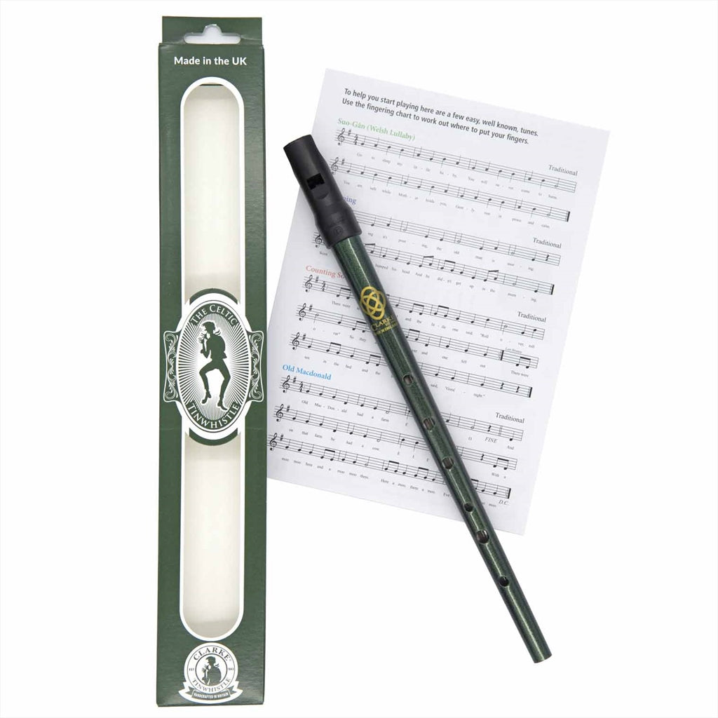 Celtic Tinwhistle D - Display of 20-Wind Instruments-Siesta Crafts