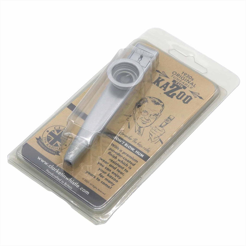 Premium Silver Coated Kazoo - Packaged-Wind Instruments-Siesta Crafts