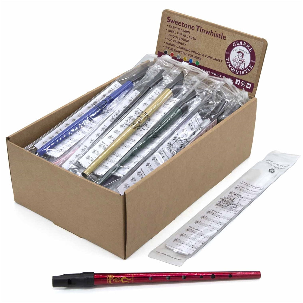 Sweetone Tinwhistle D - Display of 20-Wind Instruments-Siesta Crafts