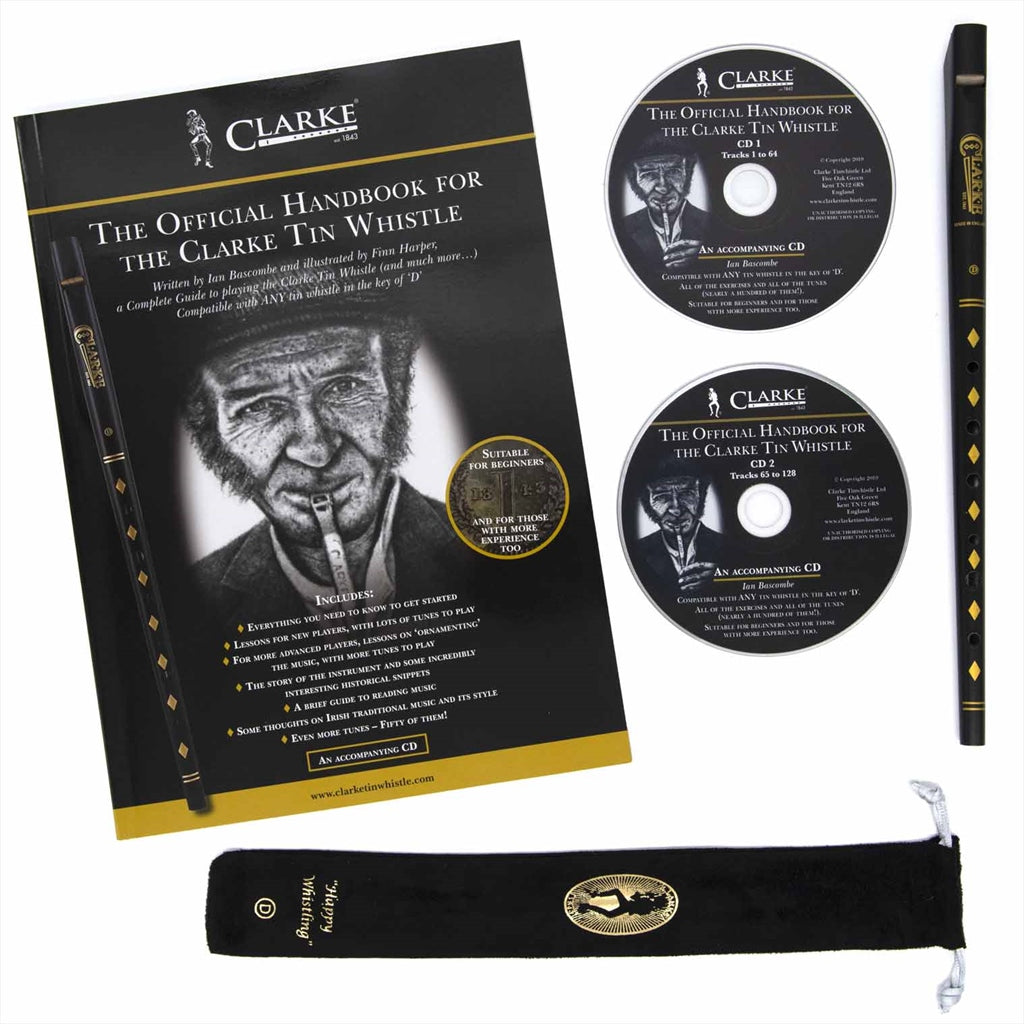 The Original D Tinwhistle, Tutorial and CD-Wind Instruments-Siesta Crafts