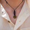 Dragon Coin Necklace-Necklaces & Pendants-Siesta Crafts