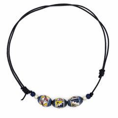 Escaleras Bead Necklace-Necklaces & Pendants-Siesta Crafts