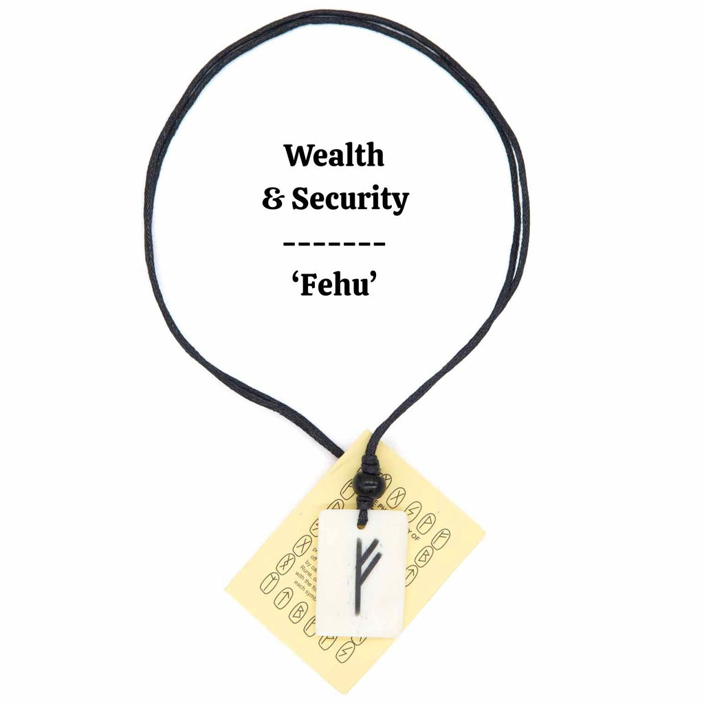 Rune Pendant Necklace-Necklaces & Pendants-Siesta Crafts