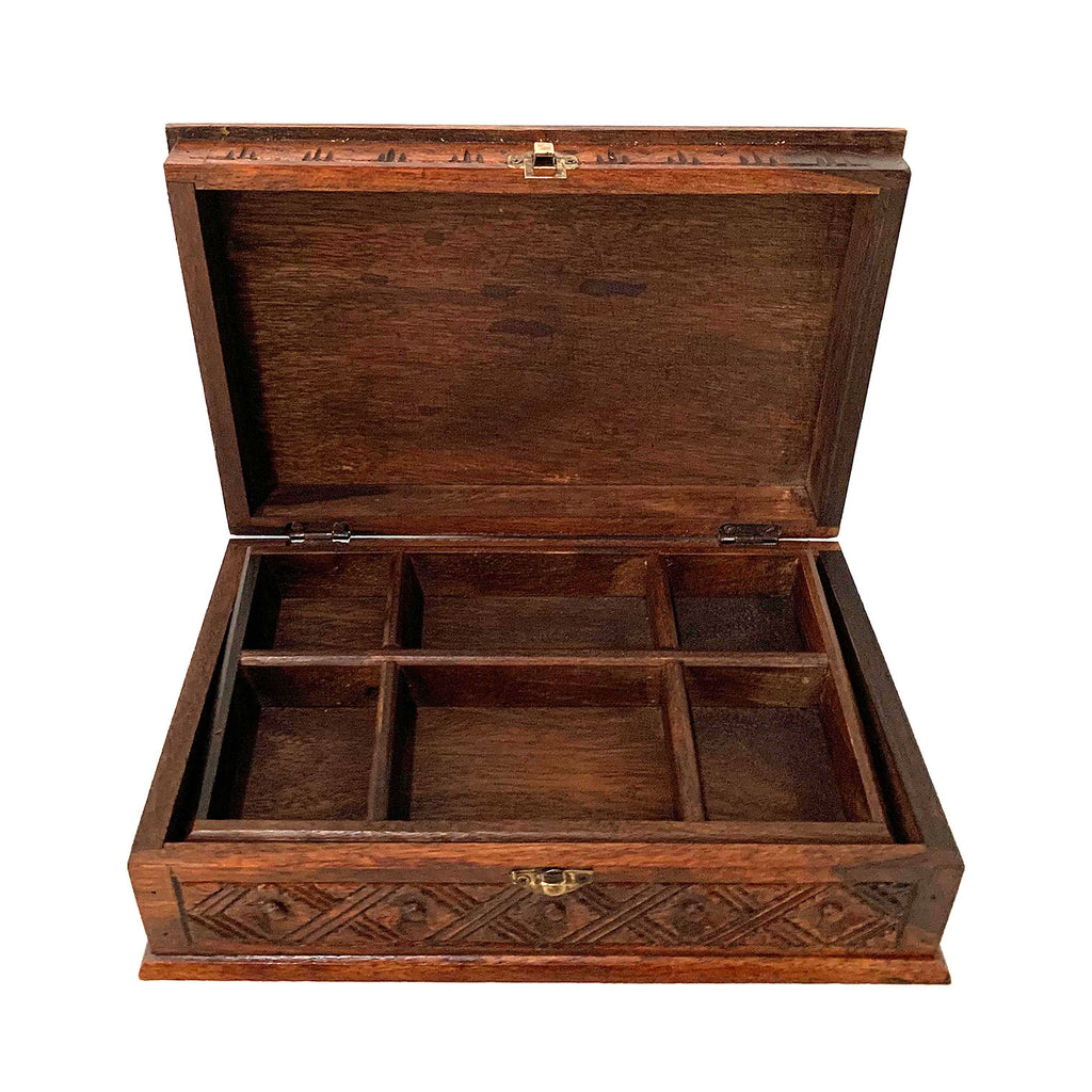 Jewellery Box with Tray-Storage & Organisation-Siesta Crafts