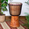Extra Large Ghanaian Djembe (13" Head)-Drums-Siesta Crafts