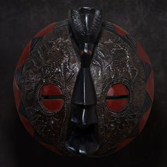 Artisan Ghanaian Mask No.1-Home Décor-Siesta Crafts