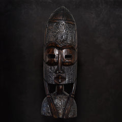 Artisan Ghanaian Mask No.2-Home Décor-Siesta Crafts