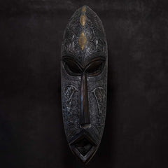 Artisan Ghanaian Mask No.3-Home Décor-Siesta Crafts