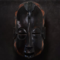 Artisan Ghanaian Mask No.5-Home Décor-Siesta Crafts