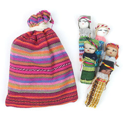 Large Bagged Worry People-Folklore-Siesta Crafts