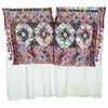 Antique Huipil - White with Embroidered Diamonds-Central & South American-Siesta Crafts