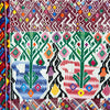Antique Huipil - White with Embroidered Diamonds-Central & South American-Siesta Crafts