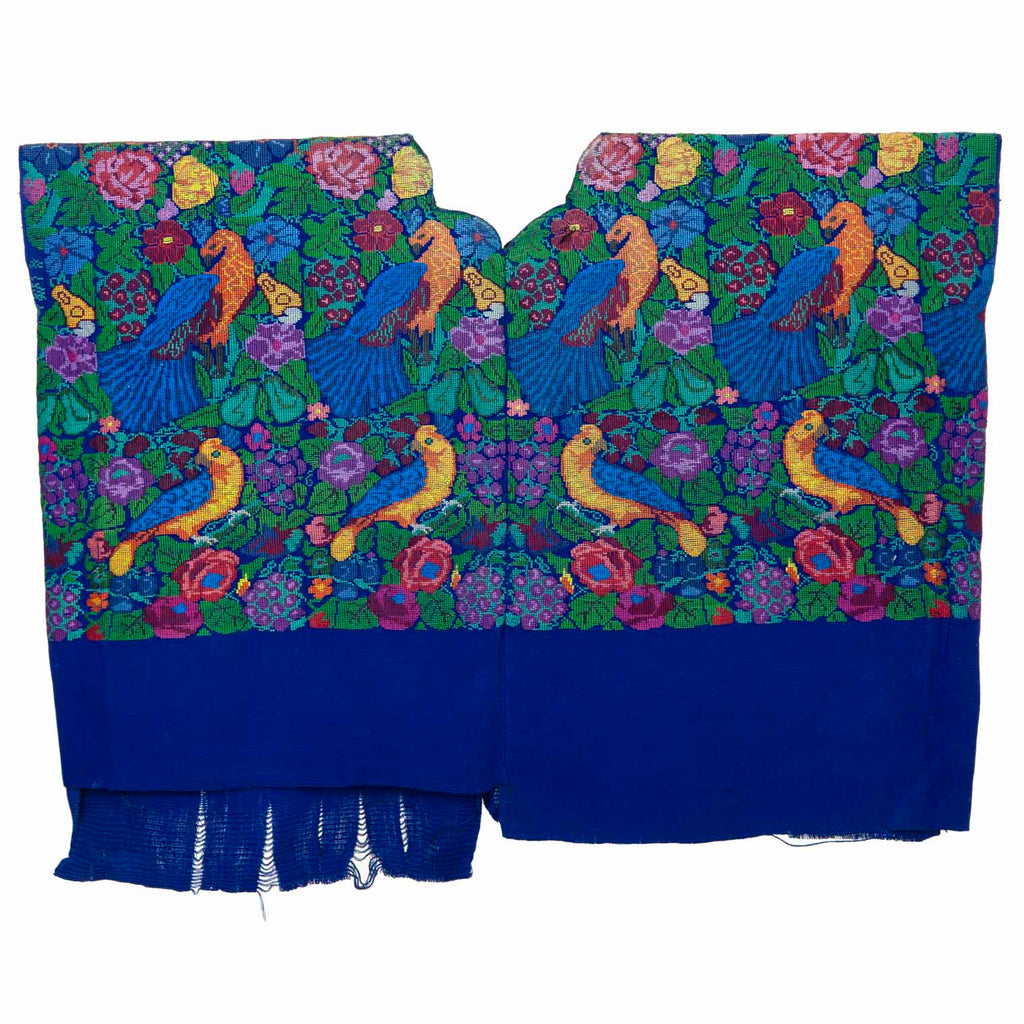 Antique Huipil - Embroidered Birds-Central & South American-Siesta Crafts