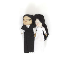 Wedding Worry People - Bride and Groom-Folklore-Siesta Crafts