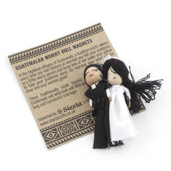 Wedding Worry People - Bride and Groom-Folklore-Siesta Crafts