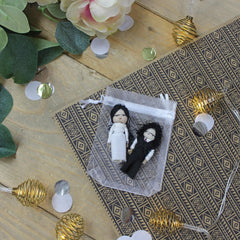 Wedding Worry People - Bride and Groom-Folklore-Siesta Crafts