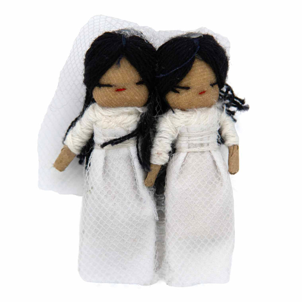 Wedding Worry People - Two Brides-Folklore-Siesta Crafts