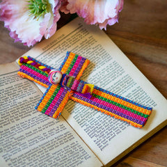 Cross With Worry Person Bookmark-Christianity-Siesta Crafts