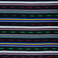 Handwoven Guatemalan Jaspe Fabric-Textiles-Siesta Crafts