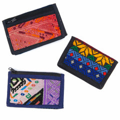 Huipil Trifold Wallet-Bags & Purses-Siesta Crafts