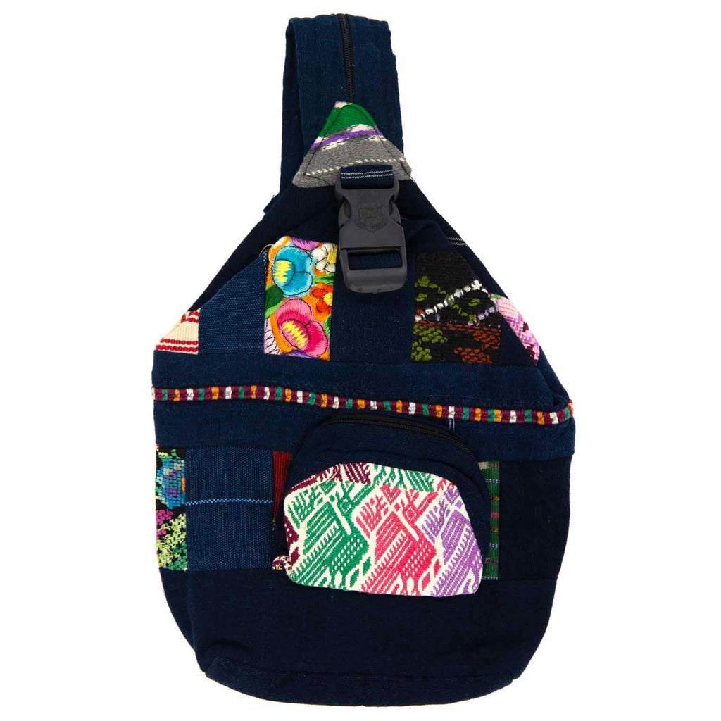 Convertible Patchwork Sling Bag-Bags & Purses-Siesta Crafts