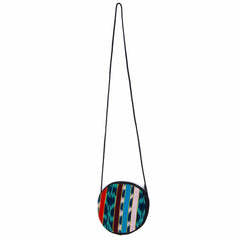 Round Padded Pouch with Strap-Bags & Purses-Siesta Crafts