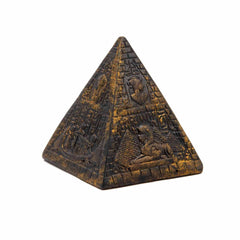 Golden Resin Pyramid-Ancient Egyptian-Siesta Crafts