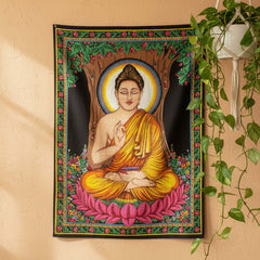 Buddha Wall Hanging-Textiles-Siesta Crafts