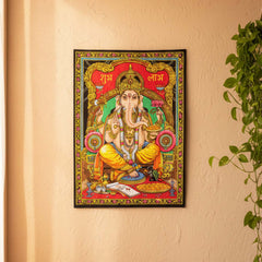 Ganesh Wall Hanging-Textiles-Siesta Crafts