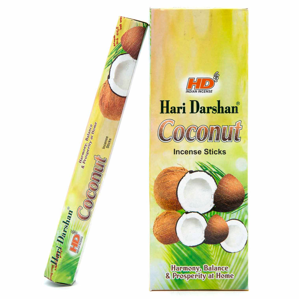 Coconut Hexagon Incense-Stick Incense-Siesta Crafts