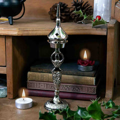 Brass Goddess Burner-Incense Holders-Siesta Crafts