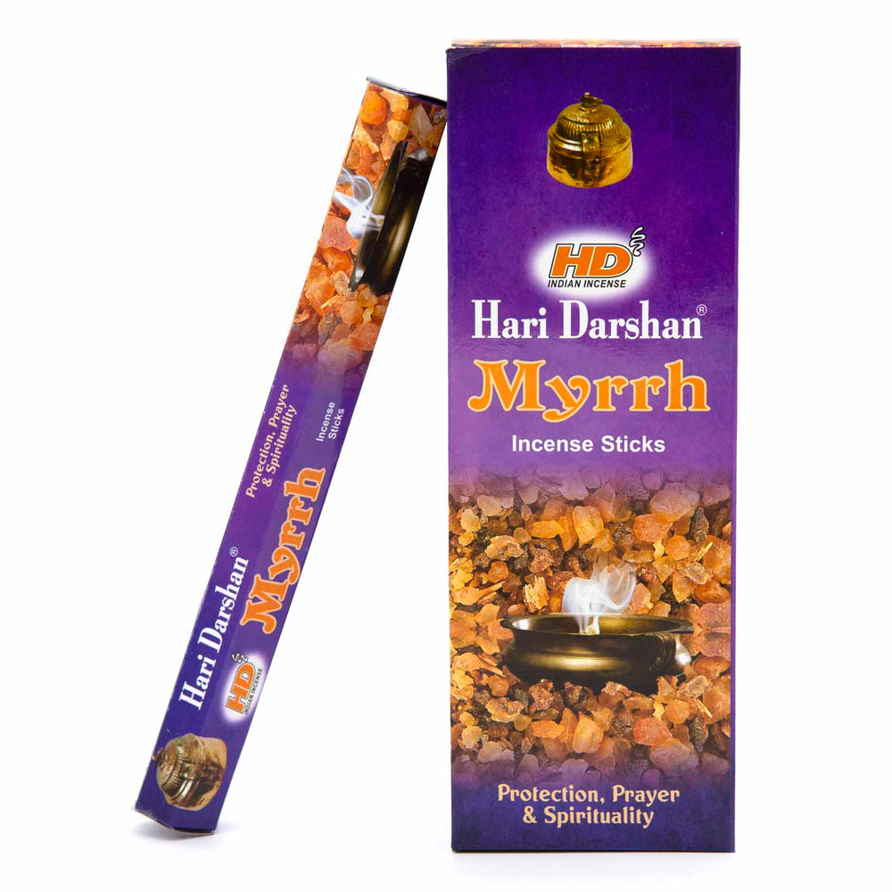 Myrrh Hexagon Incense-Stick Incense-Siesta Crafts