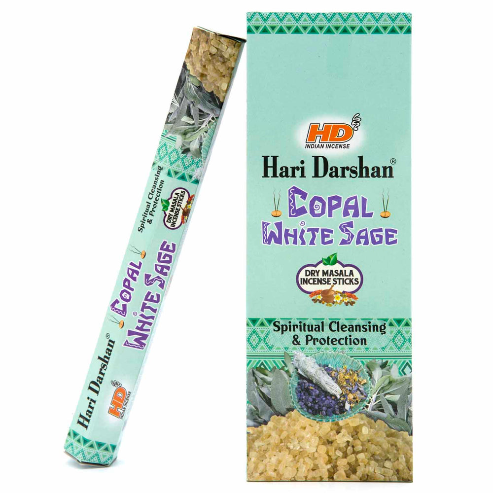 Copal White Sage Hexagon Incense-Stick Incense-Siesta Crafts