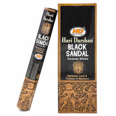 Black Sandal Hexagon Incense-Stick Incense-Siesta Crafts