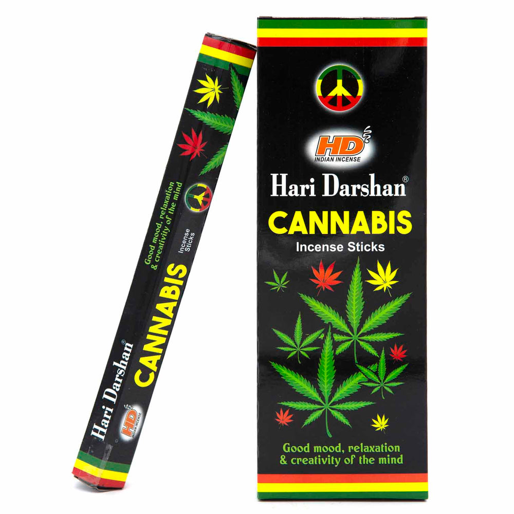 Cannabis Hexagon Incense-Stick Incense-Siesta Crafts