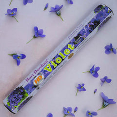 Violet Hexagon Incense-Stick Incense-Siesta Crafts