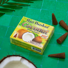 Coconut Hari Incense Cones-Cone Incense-Siesta Crafts