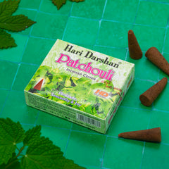 Patchouli Hari Incense Cones-Cone Incense-Siesta Crafts
