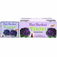 Violet Hari Incense Cones