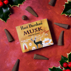 Musk Hari Incense Cones-Cone Incense-Siesta Crafts