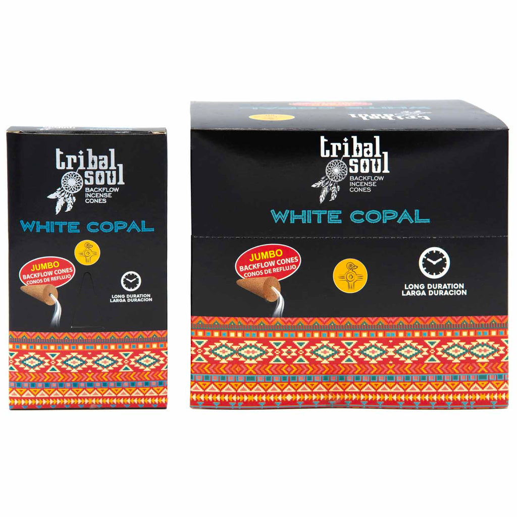 White Copal Backflow Incense Cones