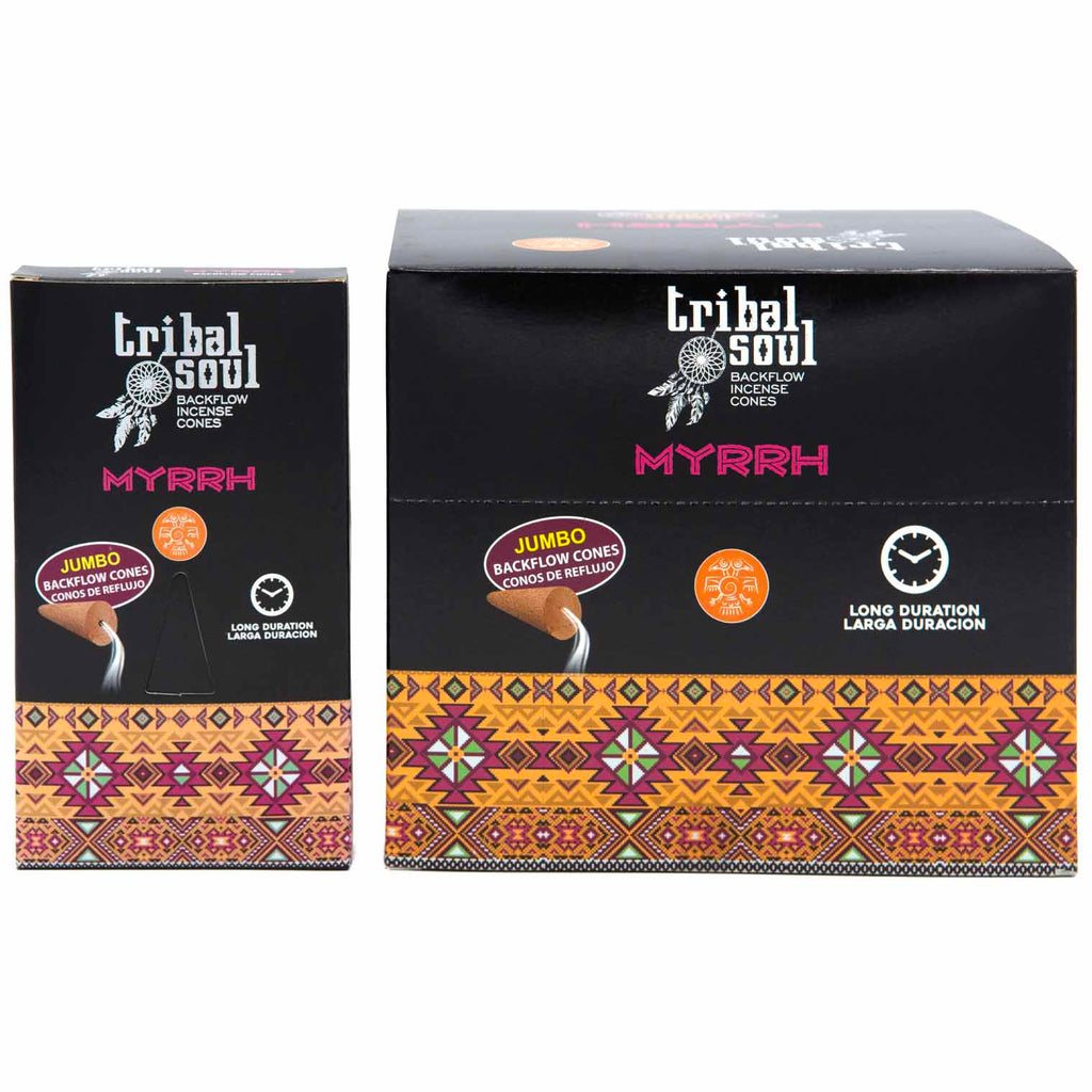 Myrrh Backflow Incense Cones