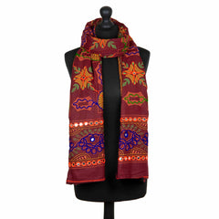 Indian Summer Scarf-Scarves-Siesta Crafts