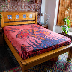 Toadstool Bedspread-Textiles-Siesta Crafts